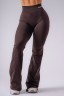 Леггинсы Nebbia High-Waist Sculpting Flared Leggings FLOW SEAMLESS Dark Brown 498