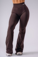 Леггинсы Nebbia High-Waist Sculpting Flared Leggings FLOW SEAMLESS Dark Brown 498