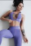 Легінси Fitzona PURPLE LEGGINGS WITH TULLES ON SIDES