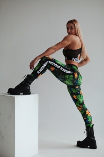 Леггинсы HIGH-WAIST PERFORMANCE LEGGINGS 567 JUNGLE GREEN