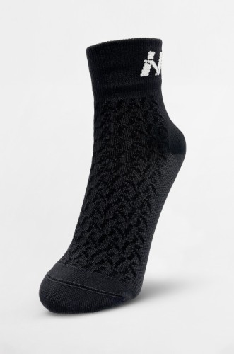 Шкарпетки NEBBIA “HI-TECH” N-pattern Crew Socks Black 130