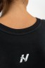 Світшот Nebbia Crop Crew Neck Sweatshirt GYM SPIRIT Black 483