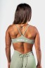 Топ Nebbia Medium-Support Sports Bra TWIST-KNOT Light Green 423