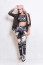 Топ Rock Code Top Cropped Handwrite