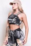 Топ Rock Code Top Cropped Handwrite