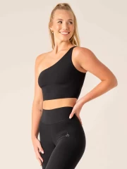 Топ Ryderwear NKD One Shoulder Tank Bra - Black