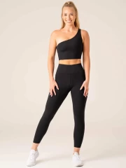Топ Ryderwear NKD One Shoulder Tank Bra - Black