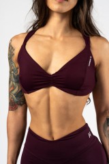 Топ Nebbia Sports Bra STRONG BEAUTY Dark Red 424