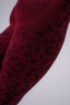 Легінси Nebbia Push-Up Compression Leopard Leggings PRIMAL Bordo 849