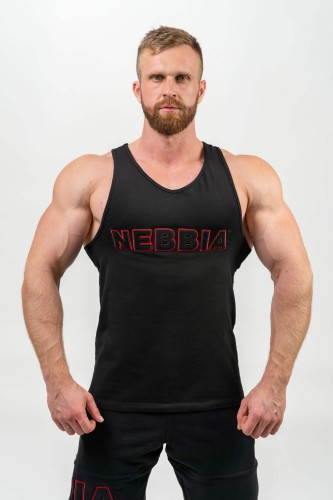 Майка Nebbia Gym Tank Top STRENGTH Black 714
