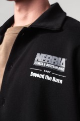 Рубашка Nebbia Oversized Shirt 90s THROWBACK Black 350