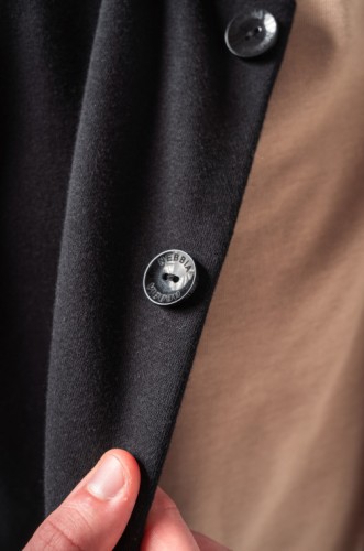 Рубашка Nebbia Oversized Shirt 90s THROWBACK Black 350