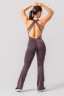 Комбинезон Nebbia Sculpting Flared Jumpsuit OWN THE GYM Brown 397
