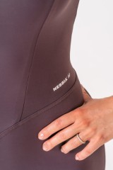 Комбинезон Nebbia Sculpting Flared Jumpsuit OWN THE GYM Brown 397