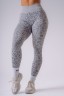 Легінси Nebbia Push-Up Compression Leopard Leggings PRIMAL Light Gray 849