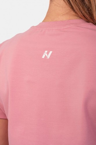 ФУТБОЛКА INVISIBLE LOGO NEBBIA T-SHIRT 602 Rose