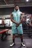 Шорти Nebbia Gym Sweatshorts STAGE-READY Green 713