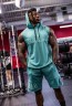 Шорти Nebbia Gym Sweatshorts STAGE-READY Green 713