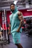 Шорти Nebbia Gym Sweatshorts STAGE-READY Green 713