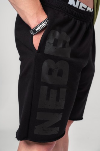 Шорты Nebbia Gym Sweatshorts NO BS Black 351