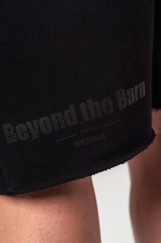 Шорты Nebbia Gym Sweatshorts NO BS Black 351