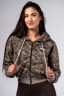 Спортивная кофта Nebbia Relaxed Zip Hoodie POWER Light Brown Camo 895
