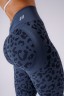 Легінси Nebbia Push-Up Compression Leopard Leggings PRIMAL Dark Blue 849