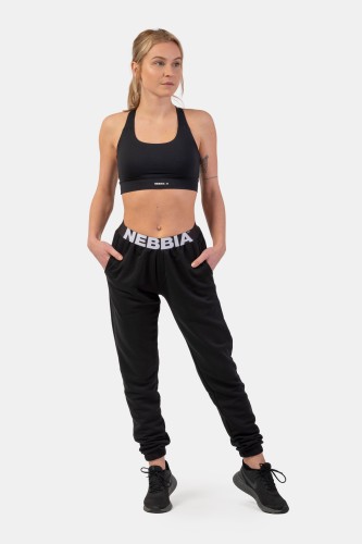 Спортивные штаны Iconic Mid Waist Sweatpants 408 Black