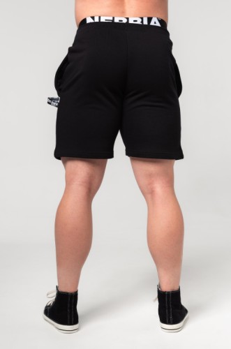 Шорти Nebbia Gym Sweatshorts GYM BRO Black 352