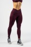 Легінси Nebbia V-shaping Belt Leggings STRONG BEAUTY Dark Red 425