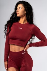 Топ Nebbia Seamless Long-Sleeve Top POWER Red 892
