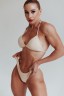 Купальний ліф Fitzona BEIGE TRIAGLE BIKINI TOP