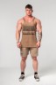 Шорти Nebbia Gym Sweatshorts GYM BRO Light Brown 352