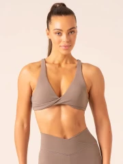 Топ Ryderwear Momentum Twist Sports Bra - Taupe