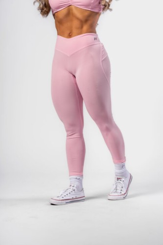 Легінси Nebbia V-shaping Belt Leggings STRONG BEAUTY Pink 425