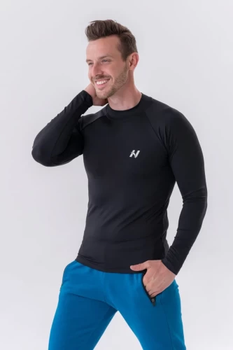 Лонгслів Functional T-shirt with long sleeves "Active" Black 328