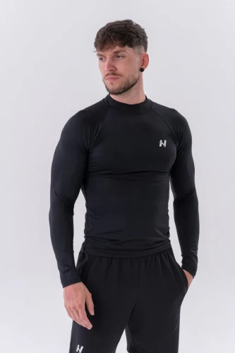 Лонгслів Functional T-shirt with long sleeves "Active" Black 328