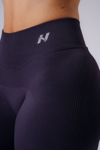 Легінси Nebbia High-waisted push-up leggings POWER Dark Purple 888