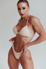 Купальні трусики Fitzona BEIGE SWIMSUIT PANT WITH BACK DETAIL