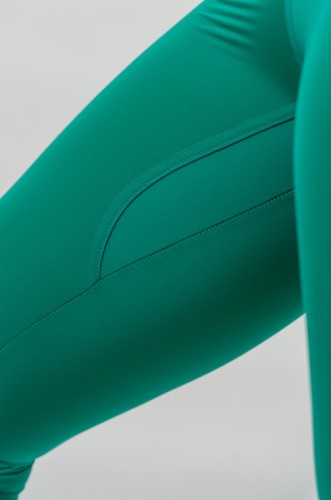 Леггинсы Nebbia High Waisted Side Stripe Leggings Iconic Green 209