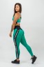 Леггинсы Nebbia High Waisted Side Stripe Leggings Iconic Green 209