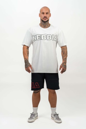 Футболка Nebbia Loose T-shirt LEGACY White 711