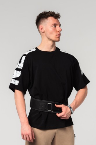 Футболка Nebbia Oversized T-shirt LIFTING CLUB Black 353