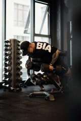 Футболка Nebbia Oversized T-shirt LIFTING CLUB Black 353