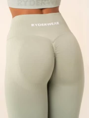 Леггинсы Ryderwear Lift BBL Scrunch Seamless Leggings - Sage