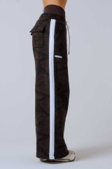 Штаны Nebbia Oversized Sweatpants POWER Dark Brown Camo 896