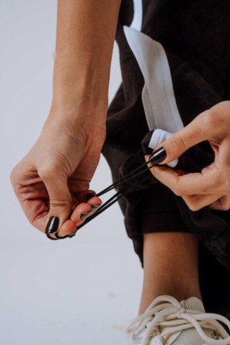 Штани Nebbia Oversized Sweatpants POWER Dark Brown Camo 896