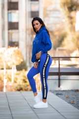 Леггинсы Nebbia High Waisted Side Stripe Leggings Iconic Blue 209