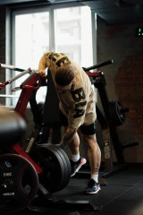 Футболка Nebbia Oversized T-shirt LIFTING CLUB Light Brown 353