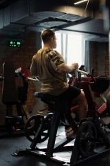 Футболка Nebbia Oversized T-shirt LIFTING CLUB Light Brown 353